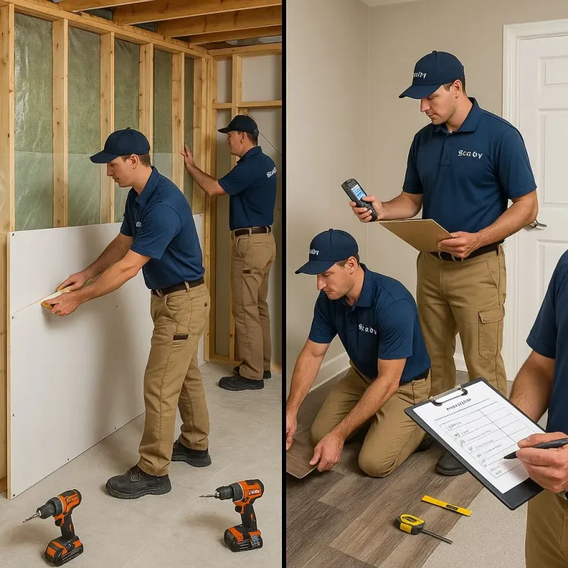 Repairs and Reconstruction process in Breathitt County, KY